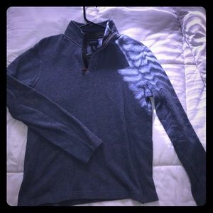 BLUE MENS SWEATER